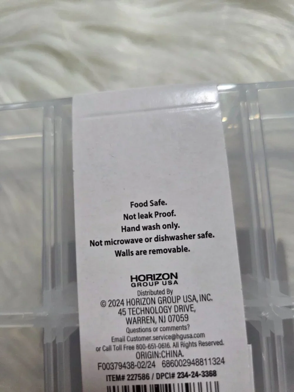 Compartment Snack Box